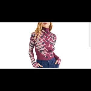 Free people psychedelic turtleneck